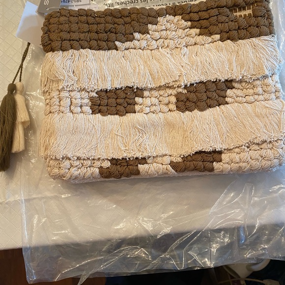 Fringed Clutch Bag - Picture 1 of 3
